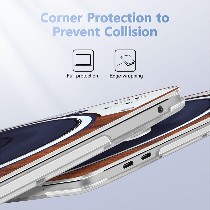 May Chen Compatible with MacBook Pro 13 inch Case 2022 2021 2020 Release Models A2338 M2 M1 A2251 A2289, Plastic Hard Shell Case for MacBook Pro 13 inch with Touch Bar Fits Touch ID, Gramophone - Image 3